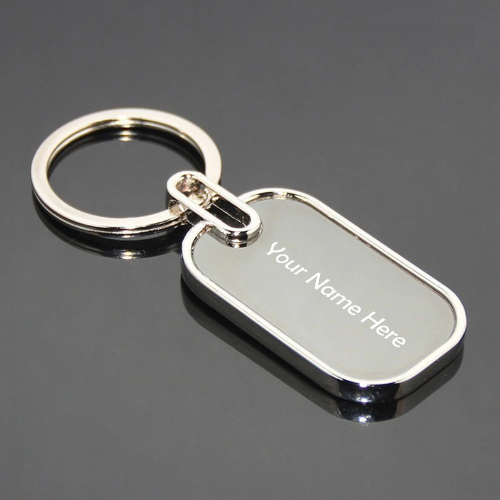 Metal Shape Keychain
