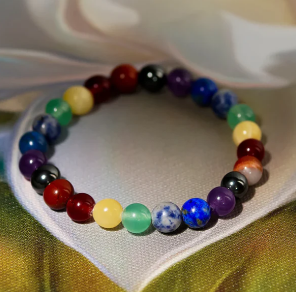 Energised Seven Chakra Bracelet