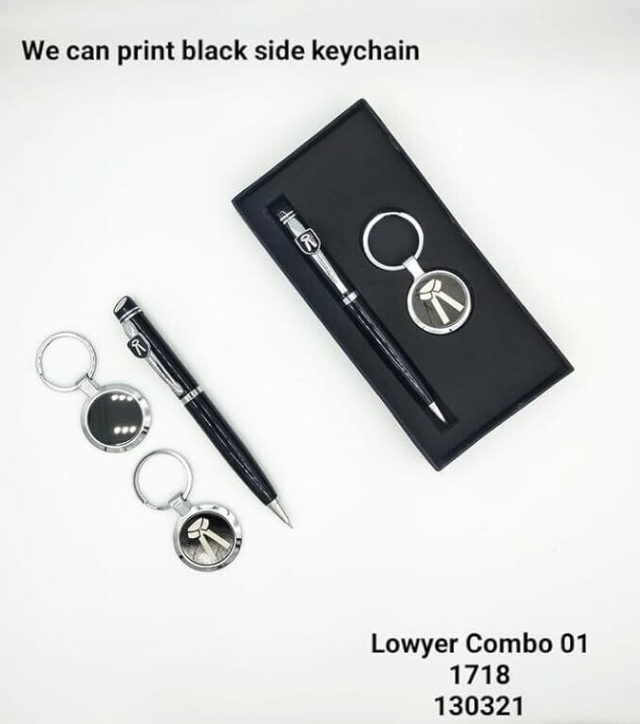 Lawyer Advocate Pen & Keychain Combo - Image 2