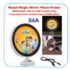 Round Magic Mirror Photo Frame