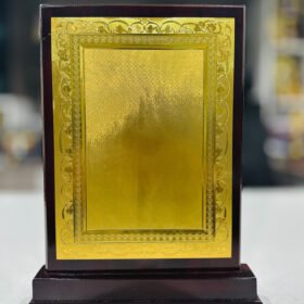 Be Win Wooden Red Rectangular Heavy Momento for Sports Event, Functions & Other Events