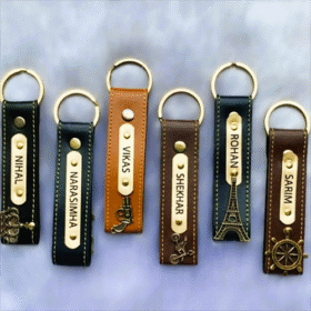 Imported Leather Keychain