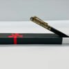 Classic Black & Gold Rollerball Pen – Ornate Executive Writing Tool